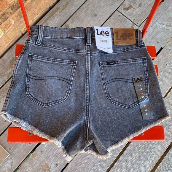New Lee High Rise Cut Off Short - Picture 1 of 6
